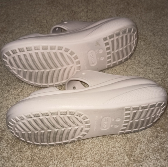 CROCS Crush Platform Comfort Light Pink Sandals 7 - Picture 4 of 8
